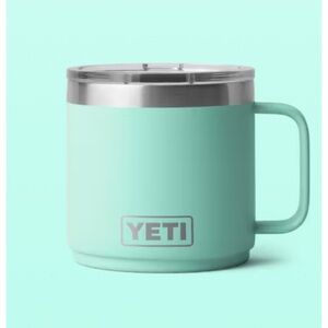 Yeti Rambler Stackable Mug in Seafoam ~ 14Oz